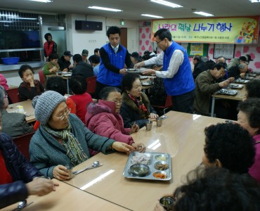 사랑의 떡살 나누기 행사!!! 이미지