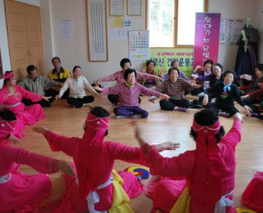 은빛공연단 우리춤 공연 이미지