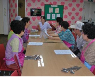 사랑의 식당 6월 위생 교육 실시 이미지