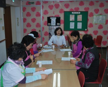 12월 사랑의 식당 위생교육 실시 이미지