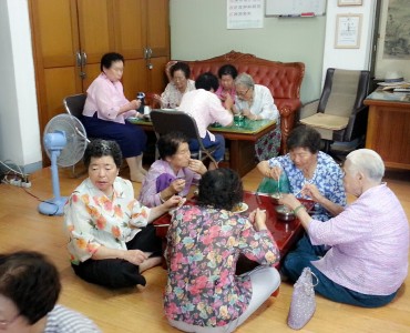 2014년 시범경로당 6개소 시원한 여름나기 행사 이미지