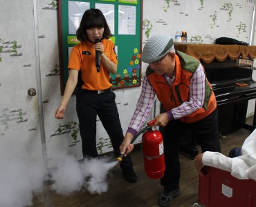 화재안전 및 예방 교육 실시 이미지