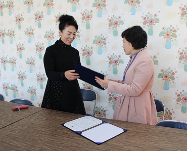 [지역사회조직]지역주민의 건강증진을 위한 자가건강측정존 운영 협약식 이미지