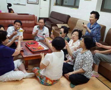 [경로당활성화]한가위 맞이 경로당 송편 만들기 이미지