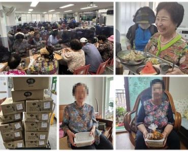 [무료급식지원사업] 초복 삼계탕 특식 제공 이미지