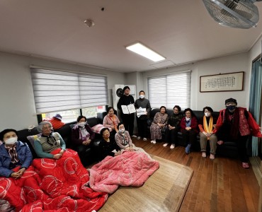 2024년 경로당활성화사업 현판식 진행 이미지