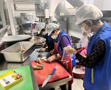 2025년 나눔누리봉사단 3회차 봉사활동 진행 이미지