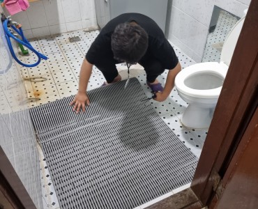 [경로당활성화사업] 미끄럼방지 매트 설치 이미지