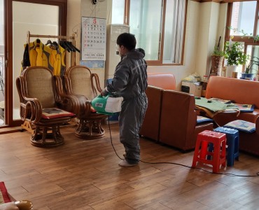 [경로당활성화사업] 코로나19 방역지원 이미지