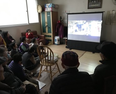 [경로당활성화사업] 광운경로당 영화상영 이미지