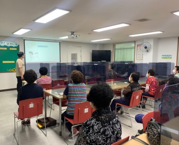 [상담사업] 광주노인보호전문기관 연계 노인학대예방교육 이미지