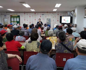 [무료급식지원사업] 2019년 3차 북구보건소연계 영양교육 및 구강교육 실시 이미지
