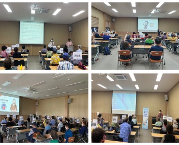 [노인일자리 사회활동지원사업] 스쿨존안심하굣길사업 활동교육 이미지