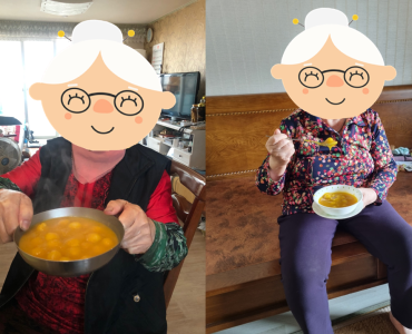 [노인맞춤돌봄서비스] 평생교육 프로그램(가을맞이 맛있는 호박죽 만들기) 이미지