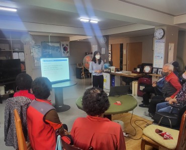 [경로당활성화사업] 우울증 예방교육 이미지