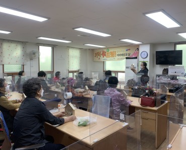 [상담사업] 북구치매안심센터 연계 기억 두드림! 찾아가는 치매예방교실 3회차 진행 이미지