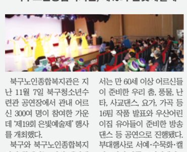 제 17회 은빛예술제 이미지