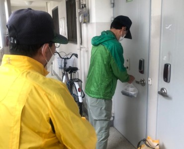 광주북구노인종합복지관, 사랑의 도시락 배달 호응 이미지